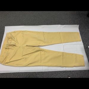 Maurices yellow jeggings